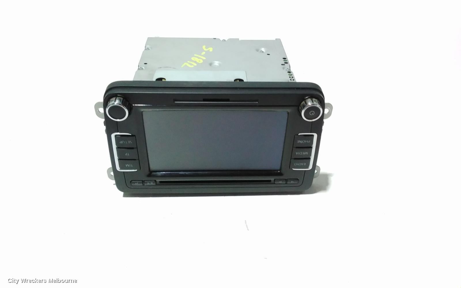 SKODA SUPERB RADIO/CD/DVD/SAT/TV, DISPLAY/HEAD UNIT, BOLERO, NON SAT NAV TYPE, 3T, 03/2009 - 04/2011 - Image 2