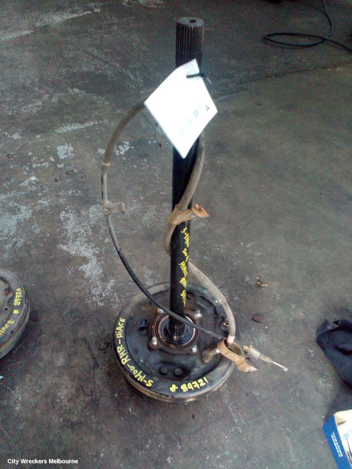 TOYOTA HIACE RIGHT REAR HUB ASSEMBLY, TRH/KDH, 03/2005 - 04/2019 - Image 1