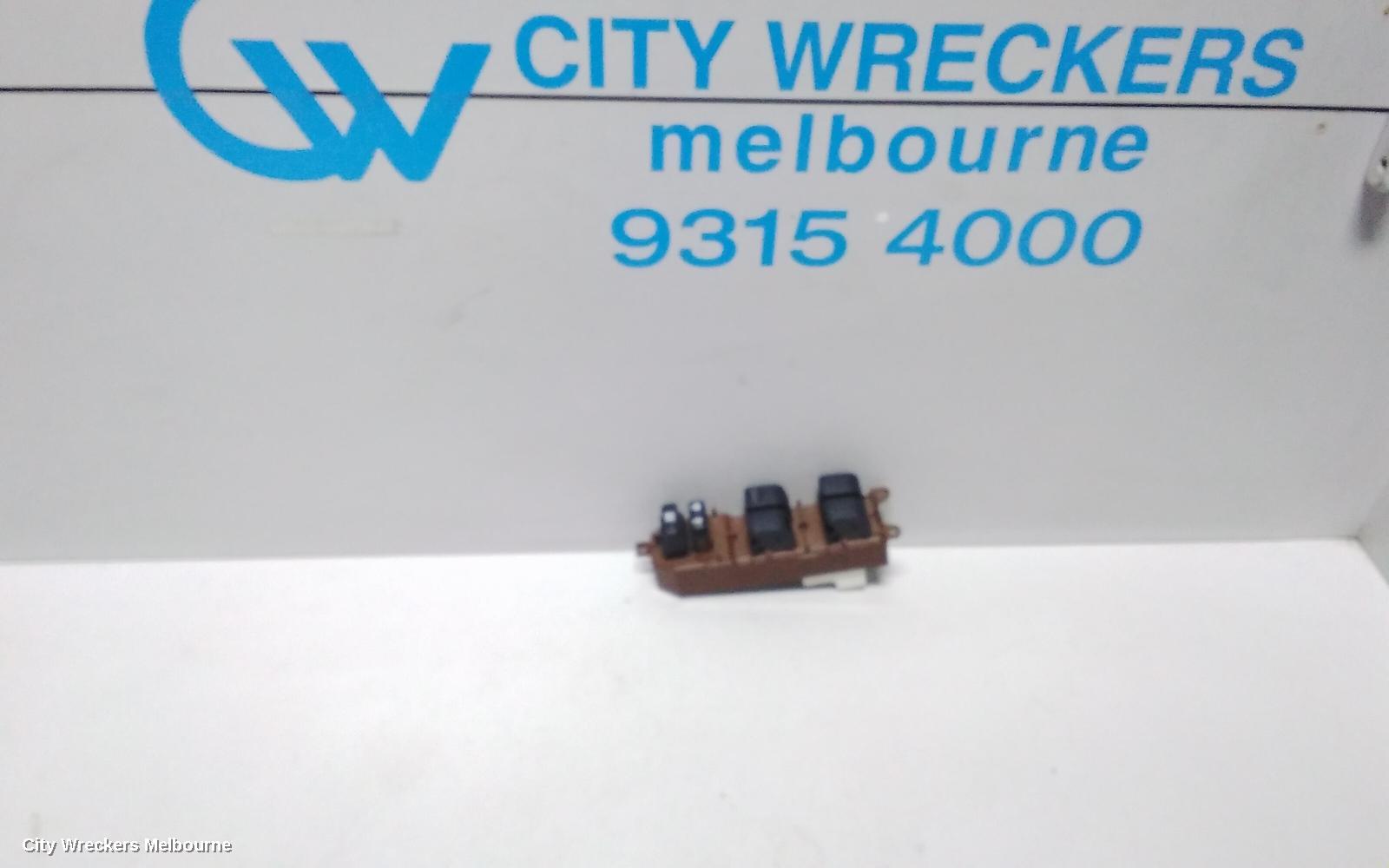 TOYOTA YARIS PWR DR WIND SWITCH, RH FRONT (MASTER SWITCH), 4 SWITCH TYPE, 5DR HATCH/SEDAN, NCP9#, 10/2005 ONWARDS - Image 1