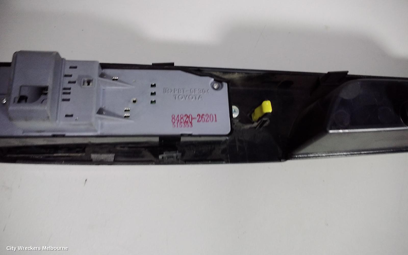 TOYOTA HIACE PWR DR WIND SWITCH, RH FRONT (MASTER SWITCH), TRH/KDH, 03/2005 - 02/2014 - Image 3