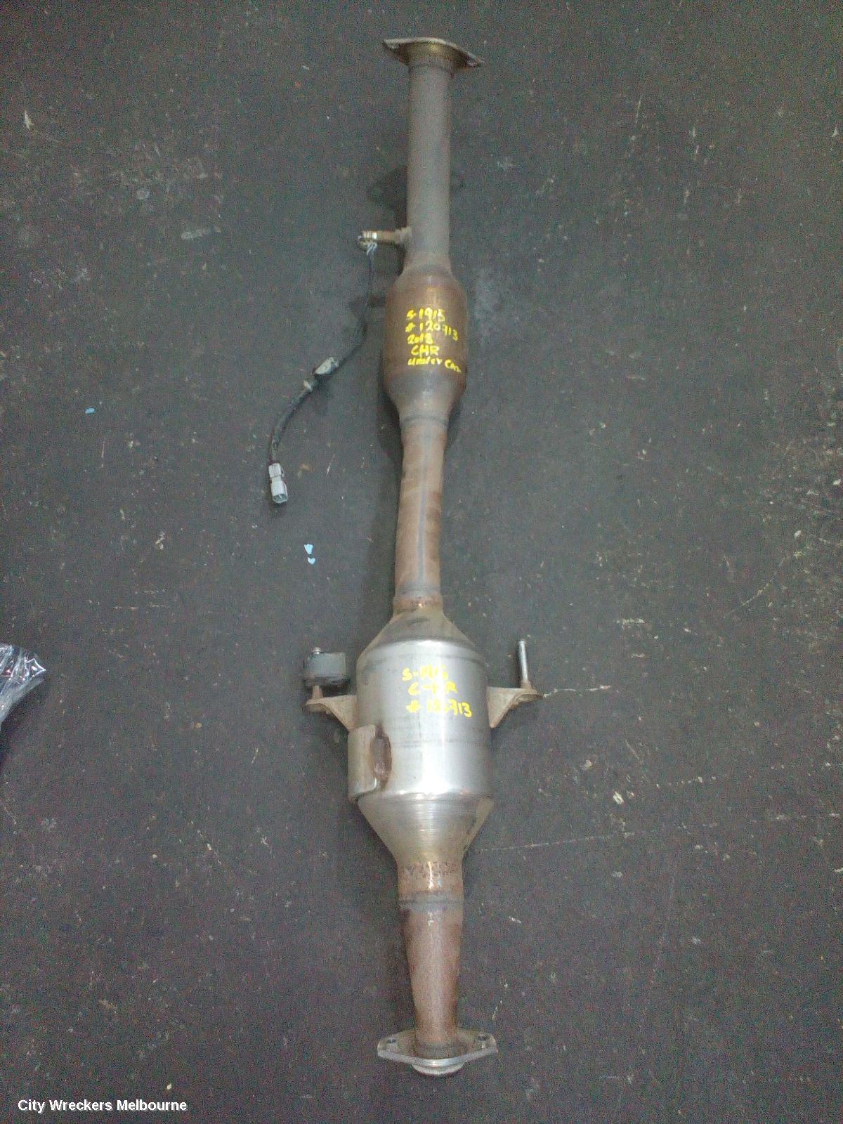 TOYOTA C-HR CATALYTIC CONVERTER, UNDER CAR-CAT TYPE, 1.2, PETROL, GEN 1, 12/2016 ONWARDS - Image 2