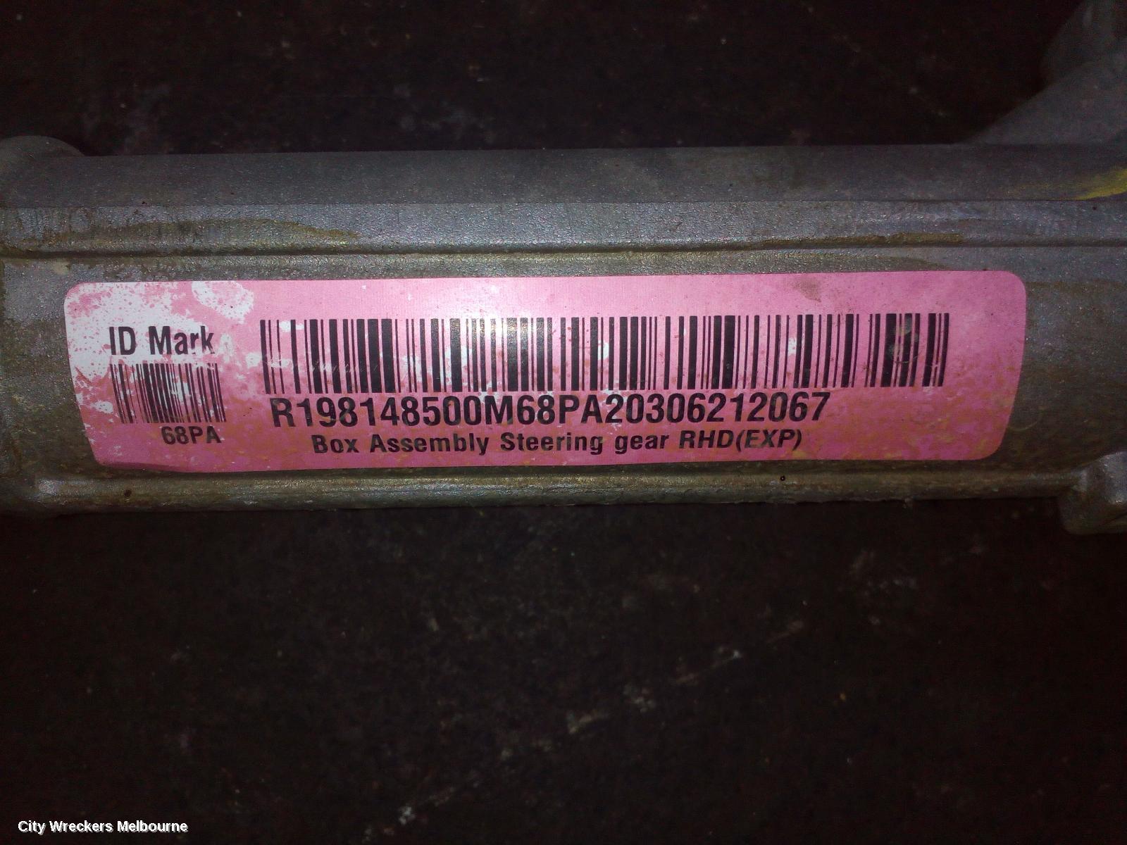 SUZUKI BALENO STEERING BOX/RACK, EW, 04/2016 - 12/2022 - Image 3