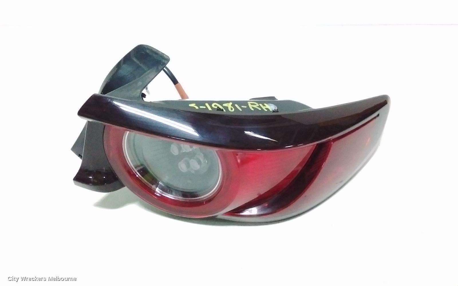 MAZDA 3 RIGHT TAILLIGHT, BP, IN BODY, W/ LED TYPE, HATCH, PURE/EVOLVE/TOURING/GT/GTX/GSX/SP20, 03/2019 - 09/2021 - Image 2