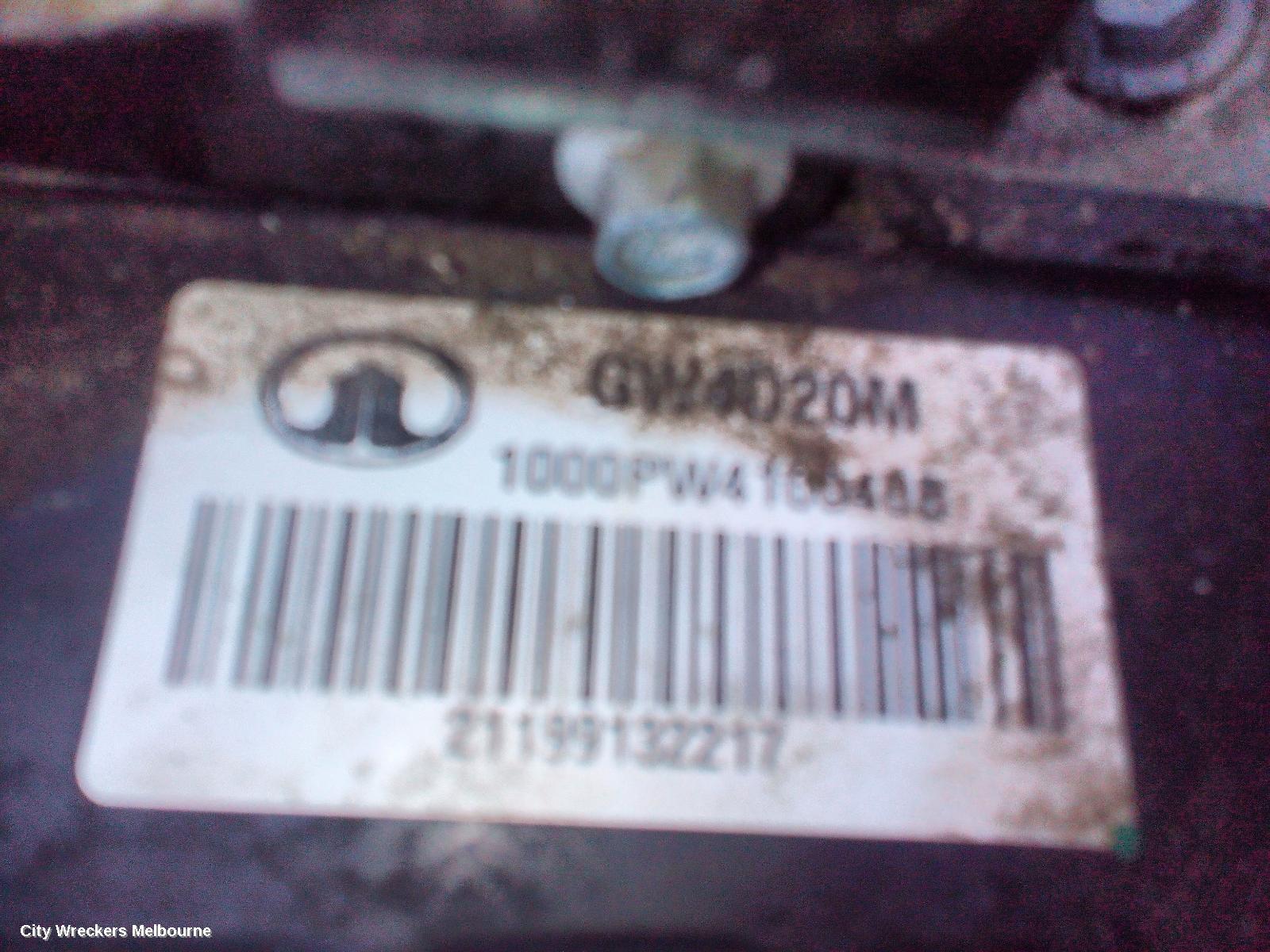 GREAT WALL CANNON UTE ENGINE, NPW, DIESEL, 2.0, TURBO, GW4D20M, 09/2020 ONWARDS - Image 2
