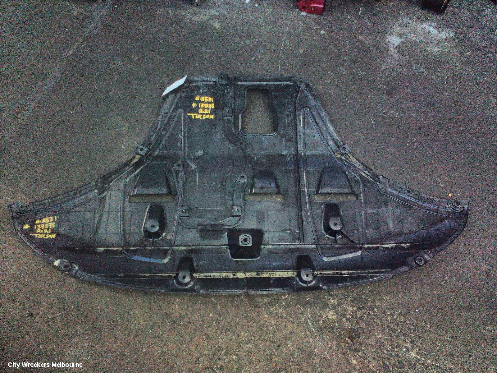HYUNDAI TUCSON LOWER ENGINE SPLASH TRAY, NX4, REAR ENGINE UNDERTRAY, 02/2021 ONWARDS - Image 1