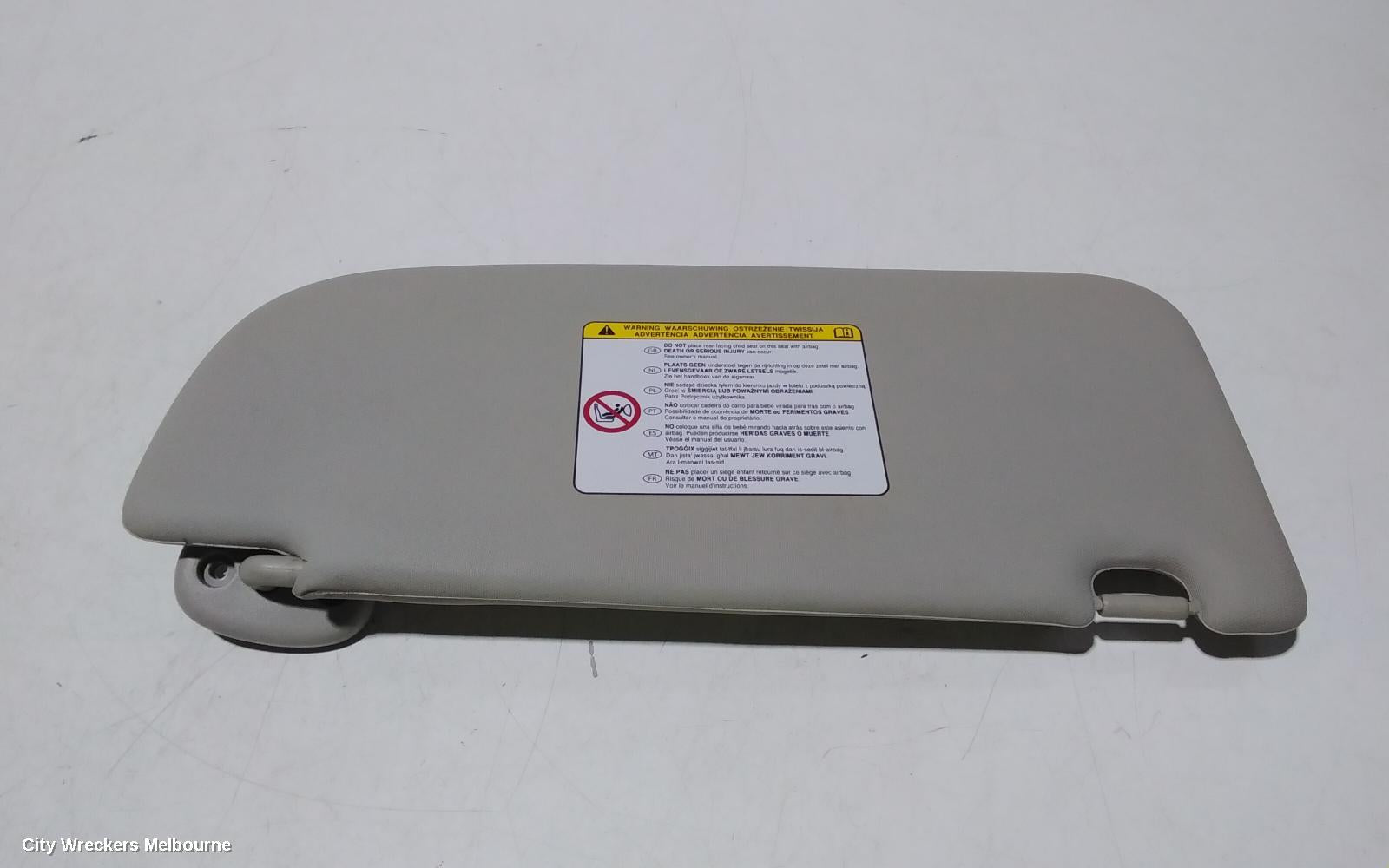 HOLDEN COLORADO SUNVISOR, RG 7, LH SIDE, 12/2012 - 06/2016 - Image 3
