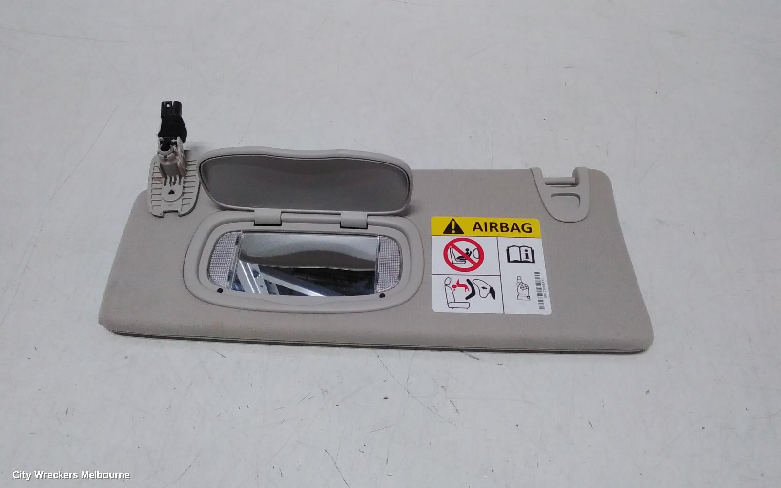 JEEP CHEROKEE SUNVISOR, KL, LH SIDE, 02/2014 - 11/2022 - Image 2