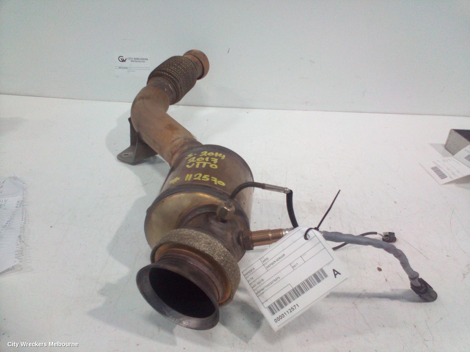 MERCEDES VITO CATALYTIC CONVERTER, DOWNPIPE-CAT TYPE, 2.1, DIESEL, 447, 03/2015 - 02/2022 - Image 1