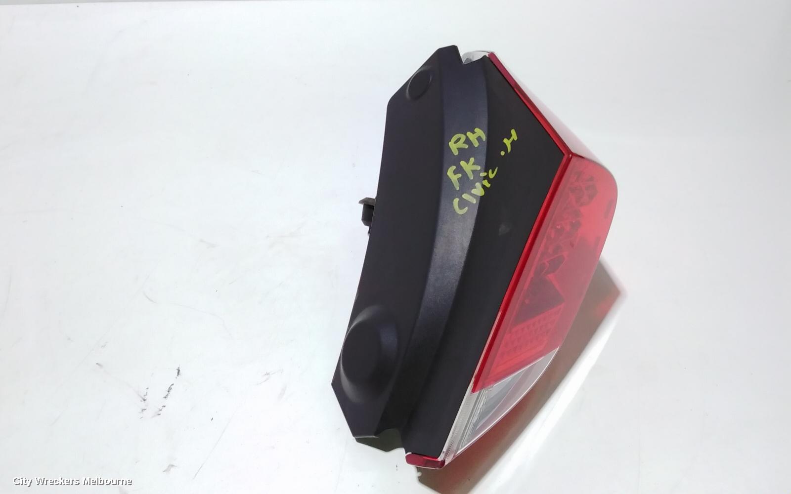 HONDA CIVIC RIGHT TAILLIGHT, 9TH GEN, HATCH (VIN SHHFK), 06/2012 - 03/2015 - Image 3