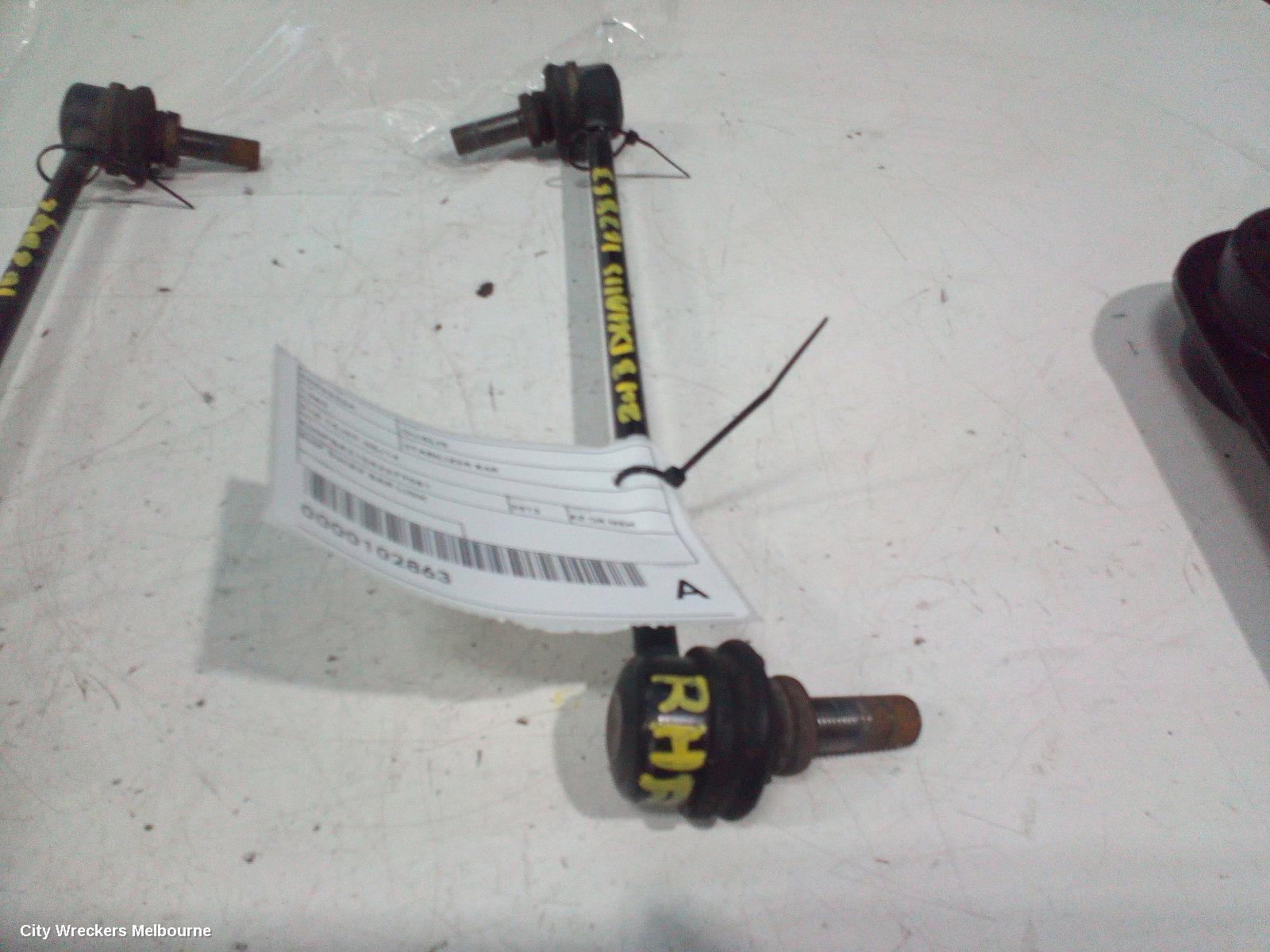 NISSAN DUALIS STABILISER BAR, J10 10/2007 - 05/2014 - Image 2