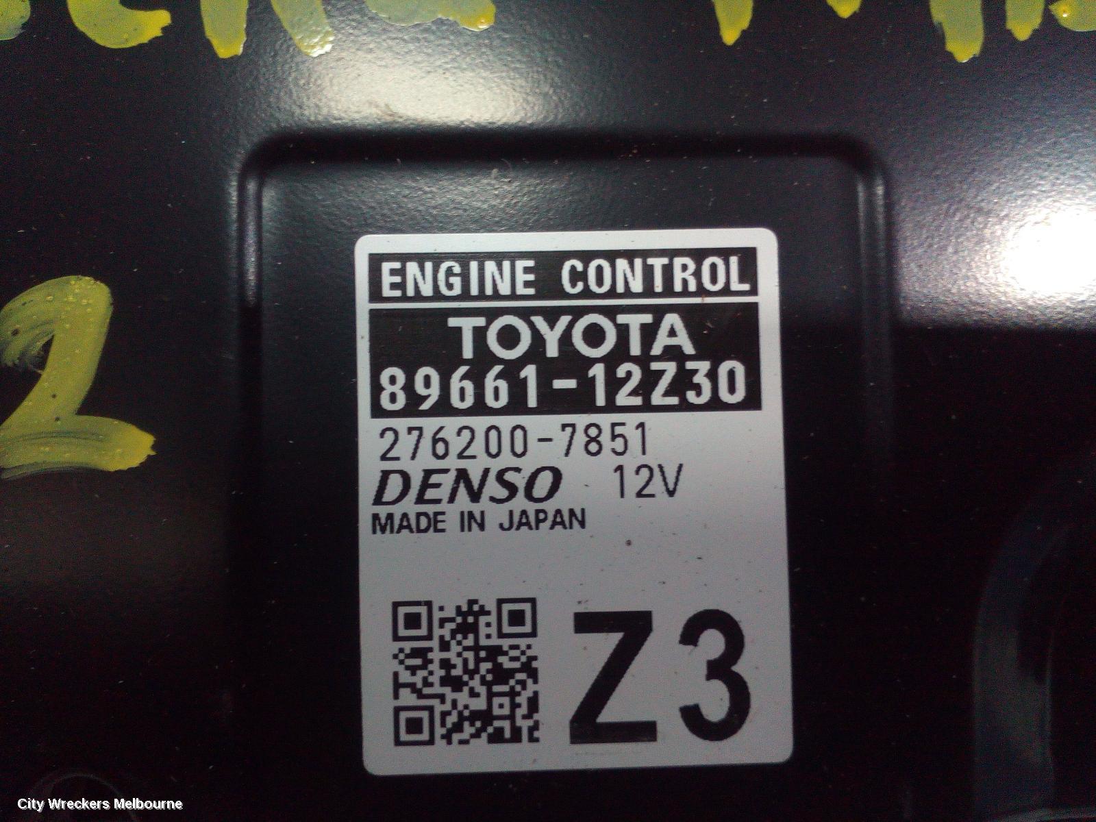 TOYOTA COROLLA ECU, ENGINE ECU, 1.8, PETROL, 2ZR-FXE, HYBRID, ECU ONLY, ZWE211R, 07/2018 ONWARDS - Image 1