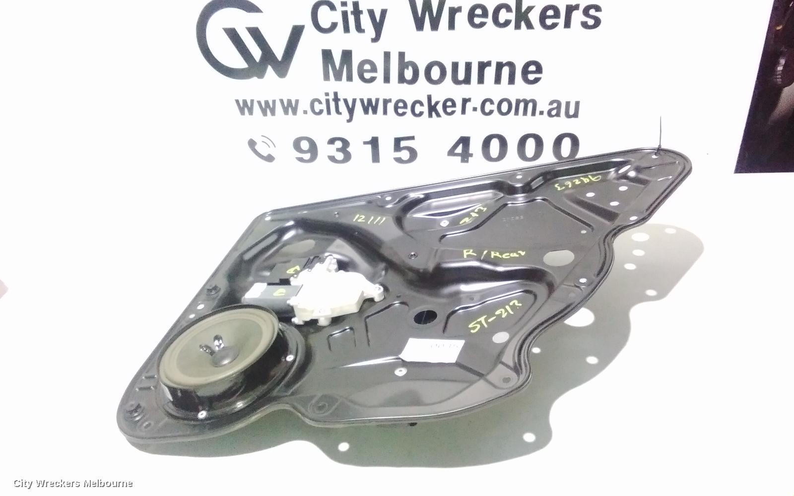 VOLKSWAGEN PASSAT RIGHT REAR WND REG/MOTOR, 3C/MK6 B6, WAGON, 03/2006 - 08/2009 - Image 1