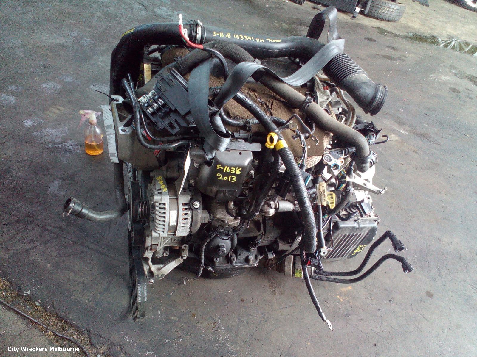 LAND ROVER RANGEROVER EVOQUE ENGINE, DIESEL, 2.2, TURBO, L538, 11/2011 - 08/2015 - Image 2