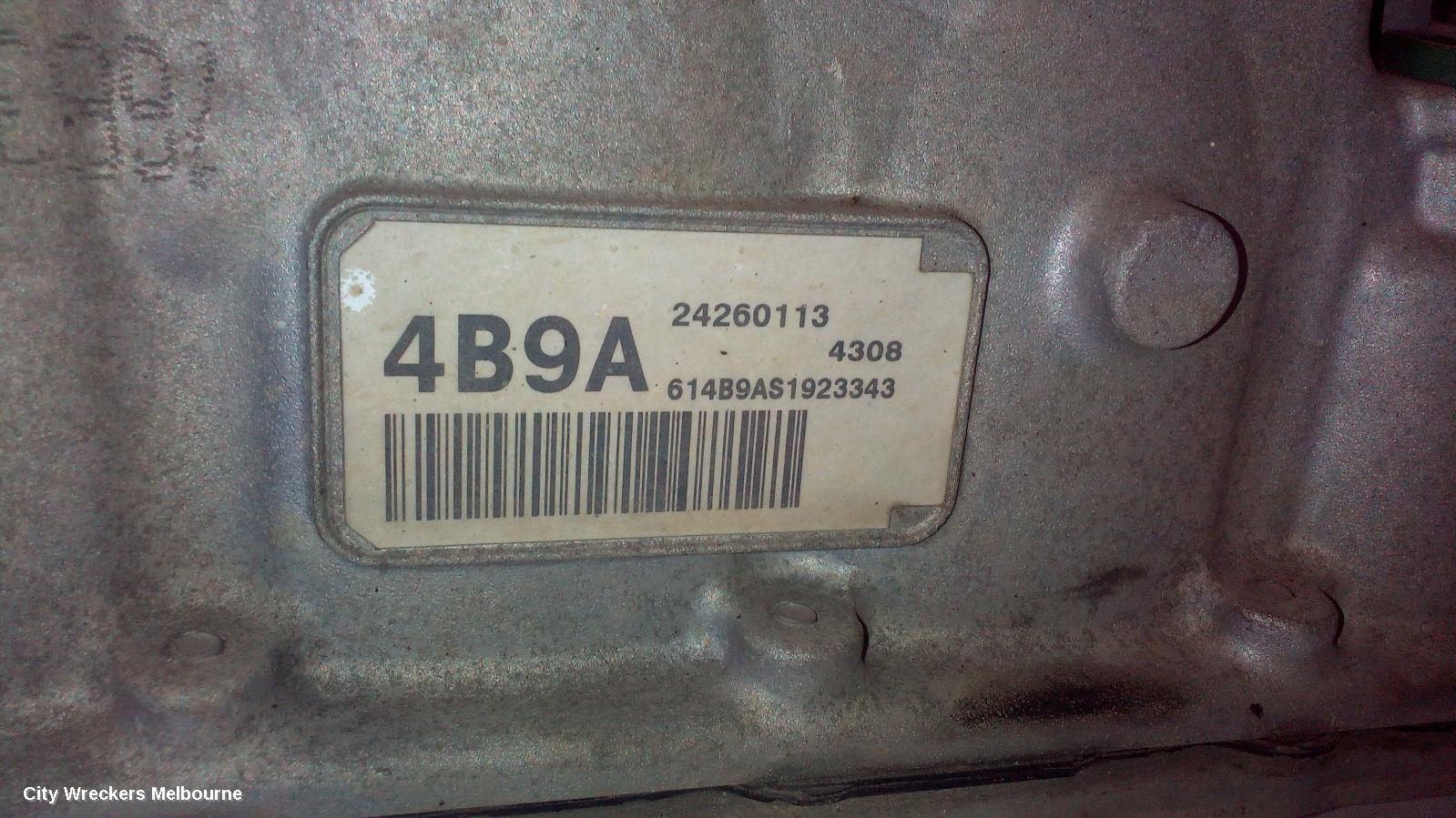 HOLDEN COLORADO TRANS/GEARBOX, AUTO, RWD, DIESEL, 2.8, APR, TURBO, 6 SPEED, RG, 01/2012 - 06/2016 - Image 1