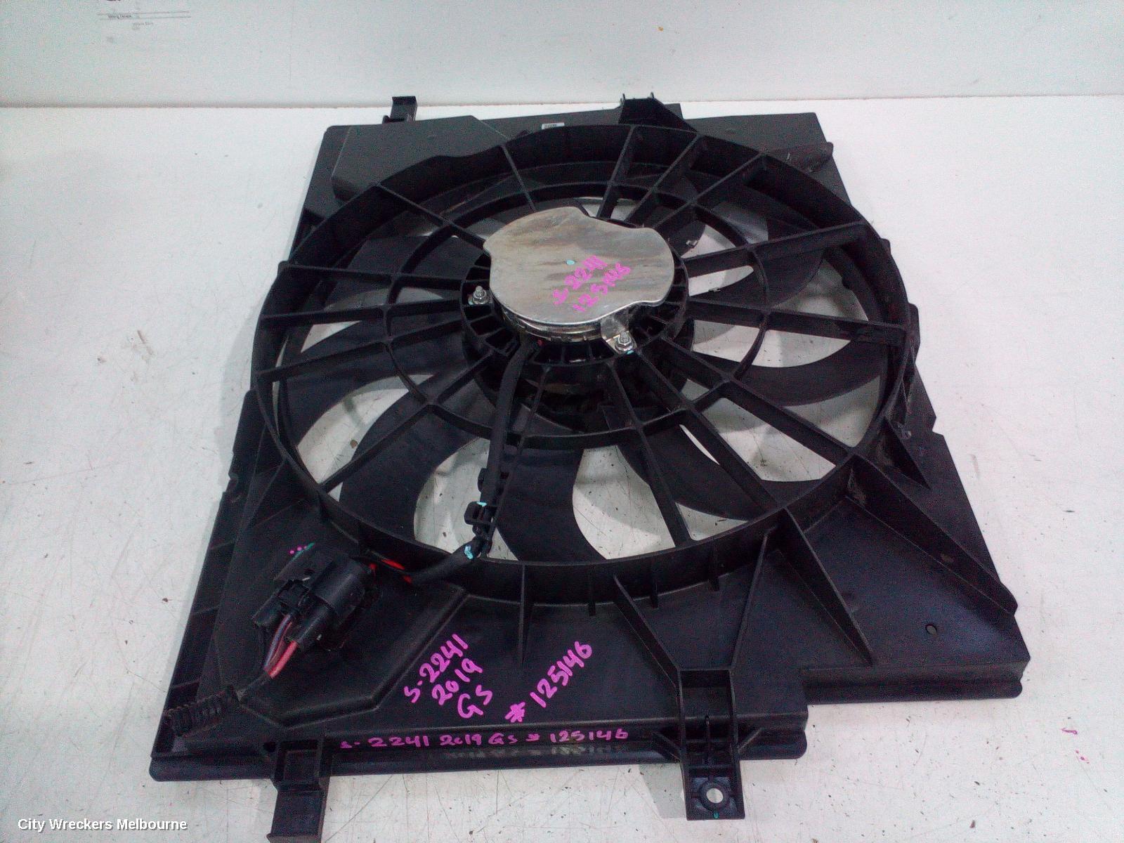 MG GS FAN, RADIATOR FAN, 1.5, PETROL, SAS2, 09/2016 - 08/2019 - Image 1