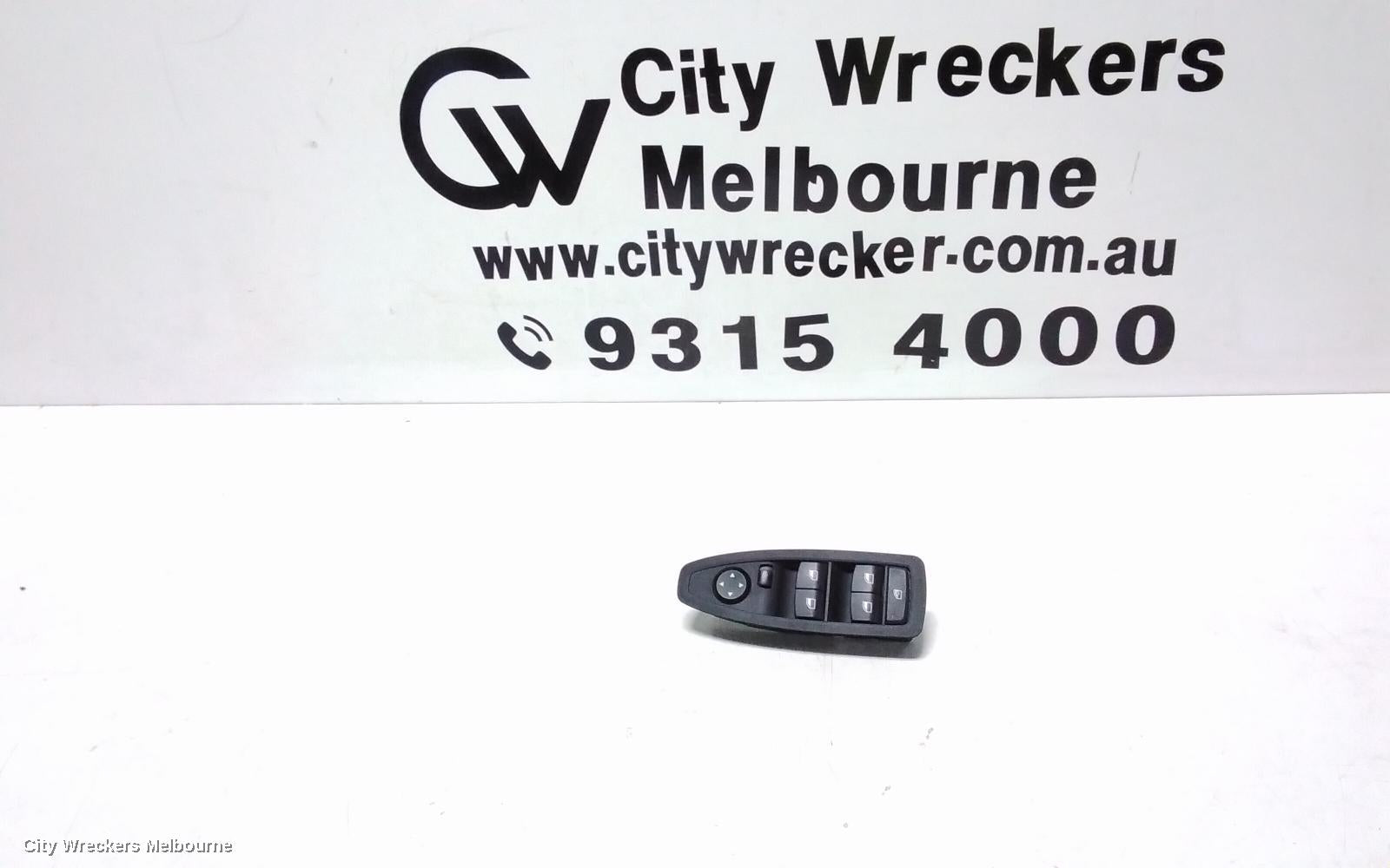 BMW X1 PWR DR WIND SWITCH, RH FRONT (MASTER SWITCH), NON FOLDING MIRROR, NON AUTO DIP TYPE, F48, 08/2015 - 06/2022 - Image 2