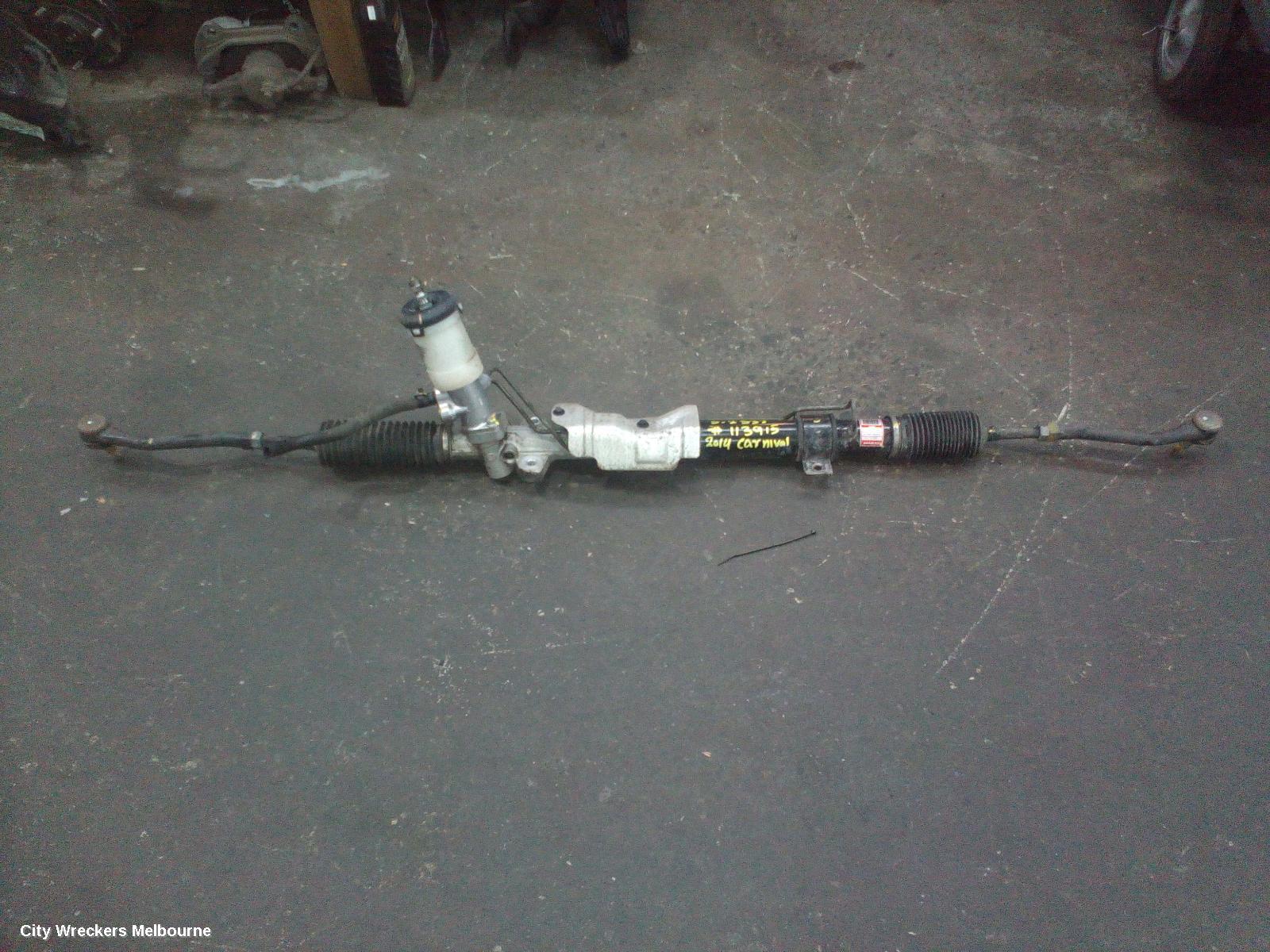 KIA CARNIVAL/GRAND CARNIVAL STEERING BOX/RACK, VQ, PETROL, 3.5, G6DC, 11/2012 - 12/2014 - Image 1