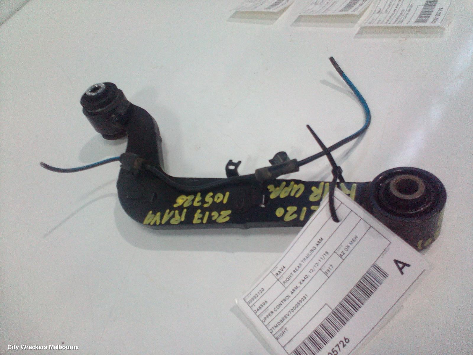 TOYOTA RAV4 RIGHT REAR TRAILING ARM, UPPER CONTROL ARM, XA40, 12/2012 - 11/2018 - Image 3