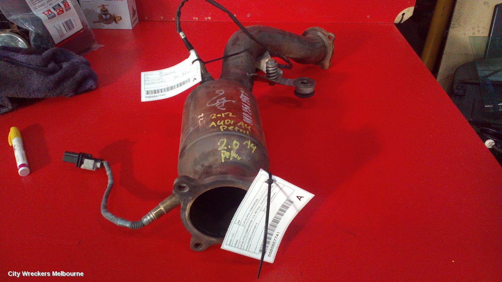 AUDI A4 CATALYTIC CONVERTER, CATALYTIC CONVERTER, 2.0, PETROL, CNCD CODE, B8 8K, 07/2012 - 09/2015 - Image 1
