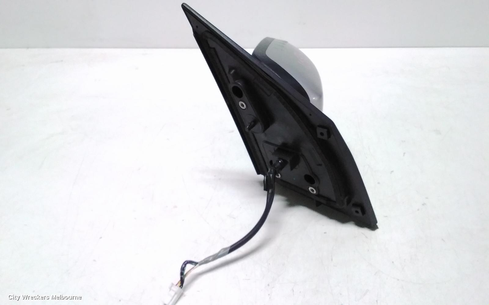 RENAULT KALEOS LEFT DOOR MIRROR, H45, BLACK, NON HEATED, MANUAL FOLDING TYPE, 09/2008 - 10/2011 - Image 2
