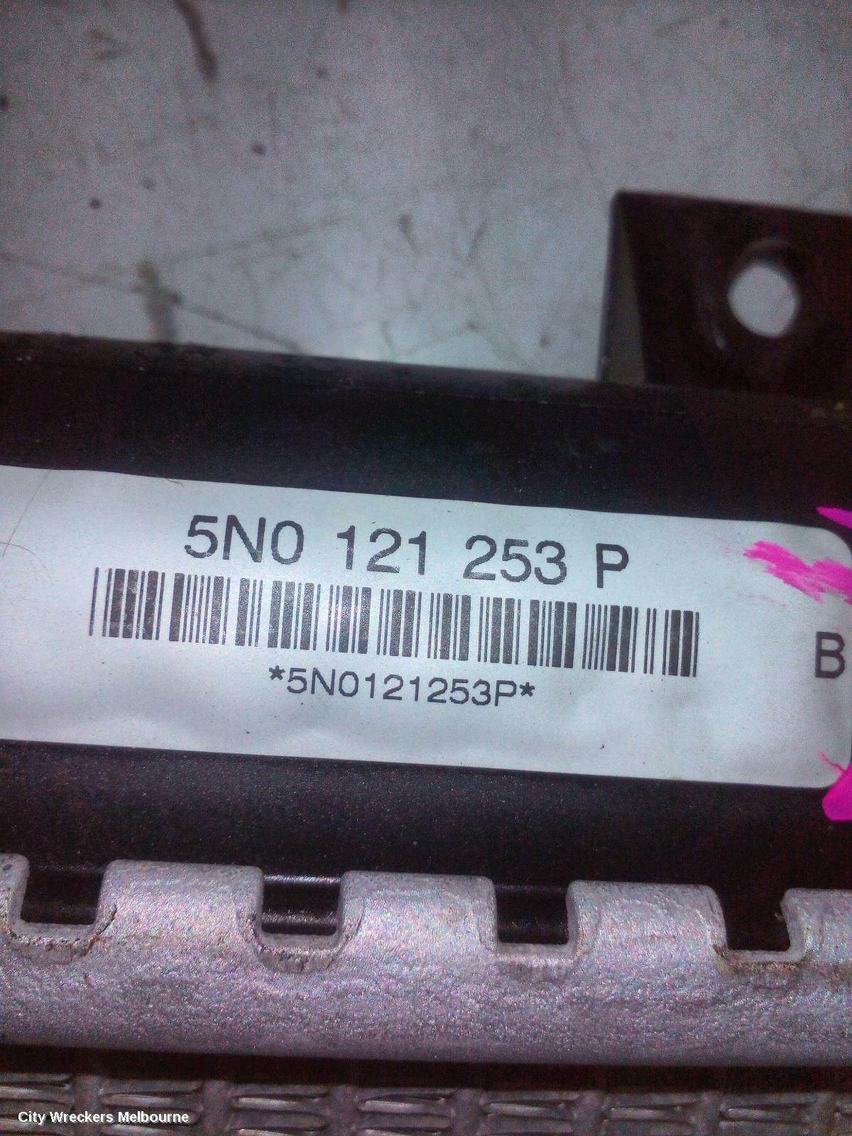 VOLKSWAGEN TIGUAN RADIATOR, AUTO, 1.4, PETROL, 5N, 07/2011 - 08/2016 - Image 2