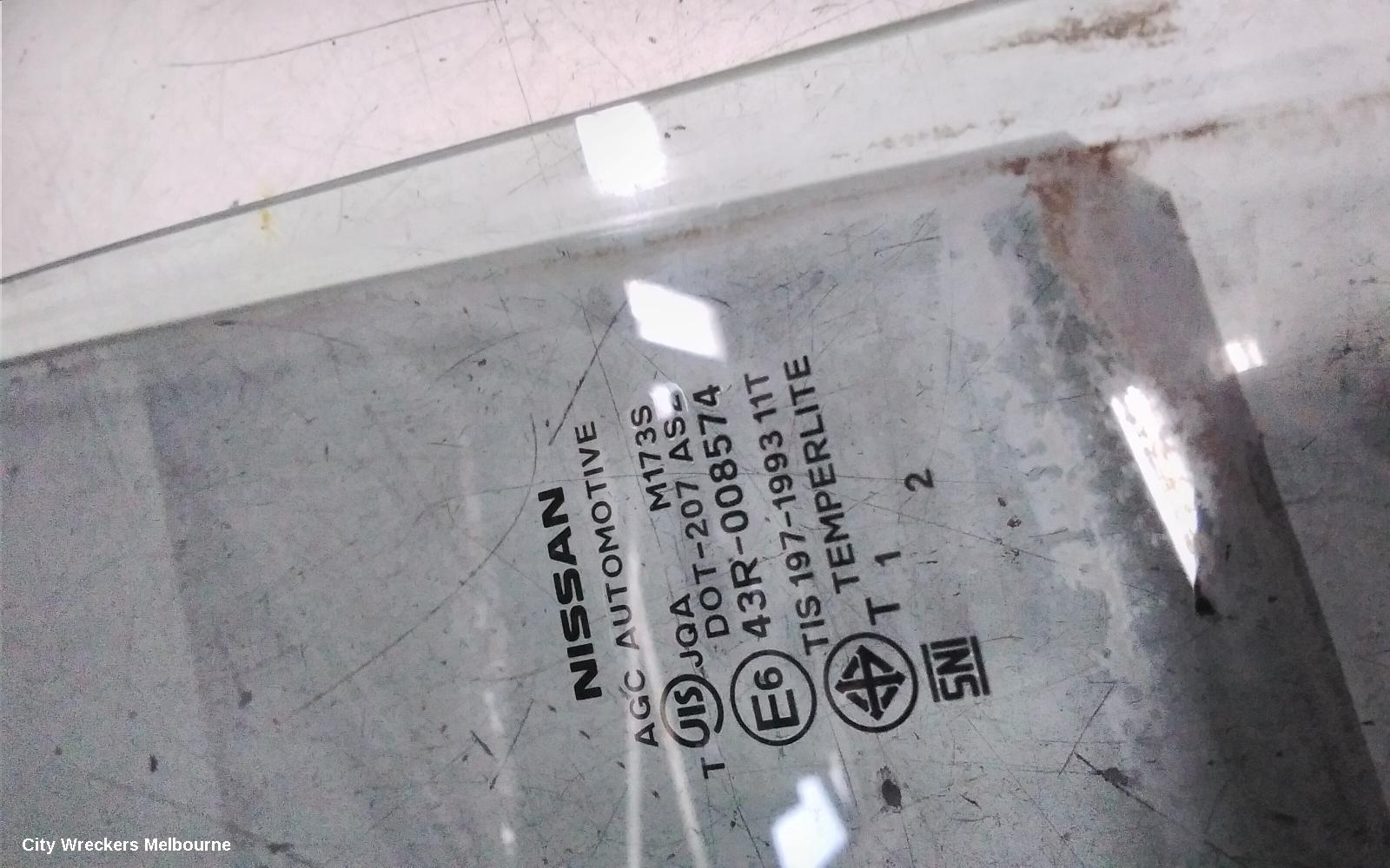 NISSAN MICRA LEFT FRONT DOOR WINDOW, K13, 11/2010 - 12/2016 - Image 2