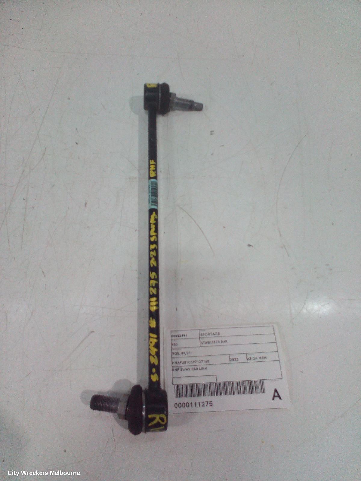 KIA SPORTAGE STABILISER BAR, NQ5, 09/2021 ONWARDS - Image 2