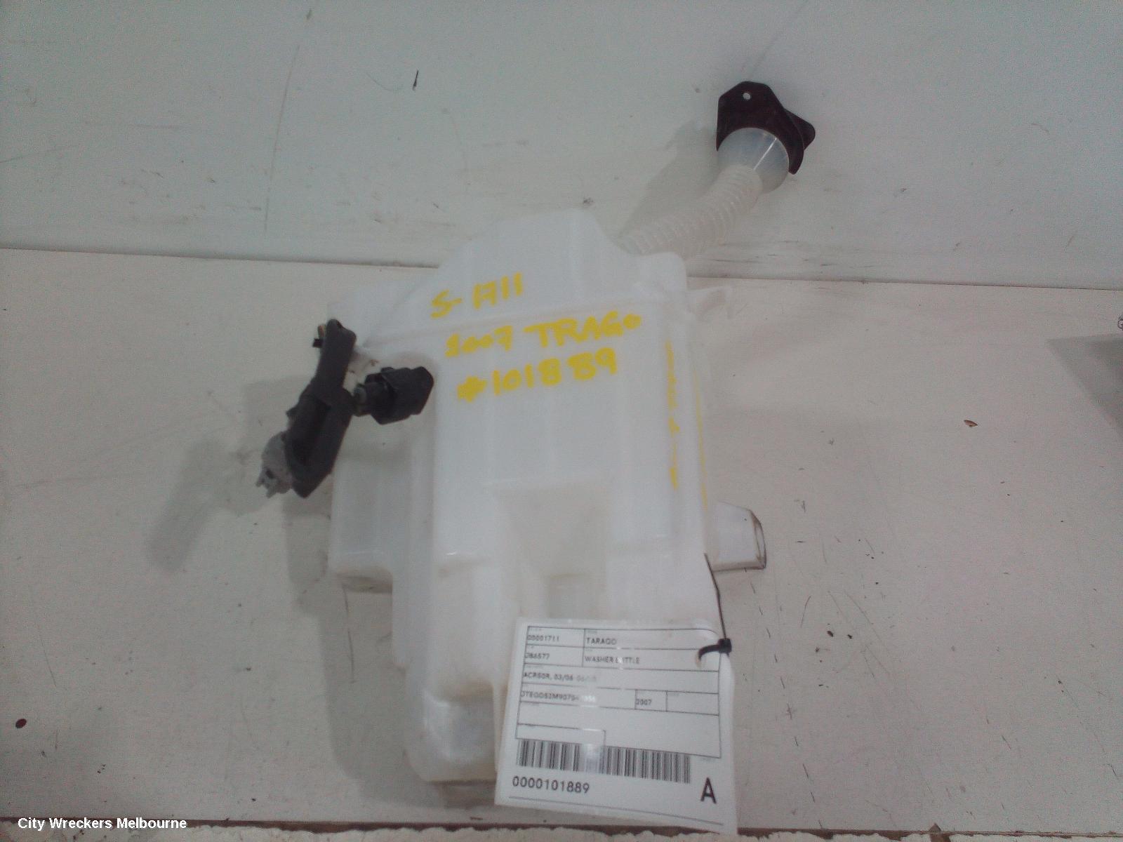 TOYOTA TARAGO WASHER BOTTLE, ACR50R, 03/2006 - 06/2020 - Image 1