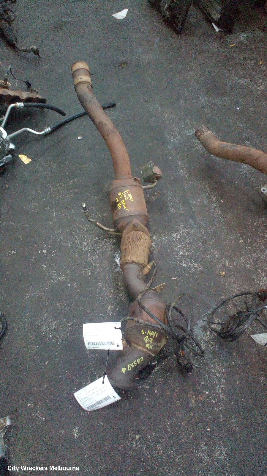 AUDI Q7 CATALYTIC CONVERTER, UNDER CAR-CAT TYPE, 4.2, PETROL, BAR CODE, LH SIDE, 4L, 09/2006 - 08/2010 - Image 2