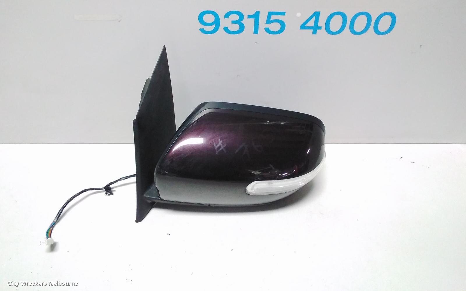 MAZDA CX7 LEFT DOOR MIRROR, ER, HEATED, 6 WIRE TYPE, 11/2006 - 02/2012 - Image 3