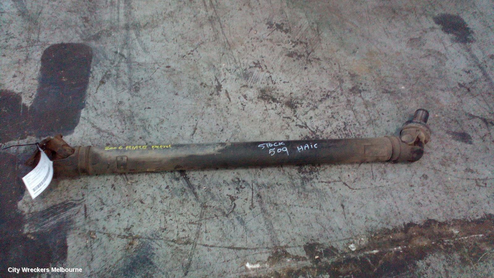 TOYOTA HIACE REAR DRIVE SHAFT, TRH, LWB/SWB, MANUAL T/M, PETROL, 03/2005 - 04/2019 - Image 2