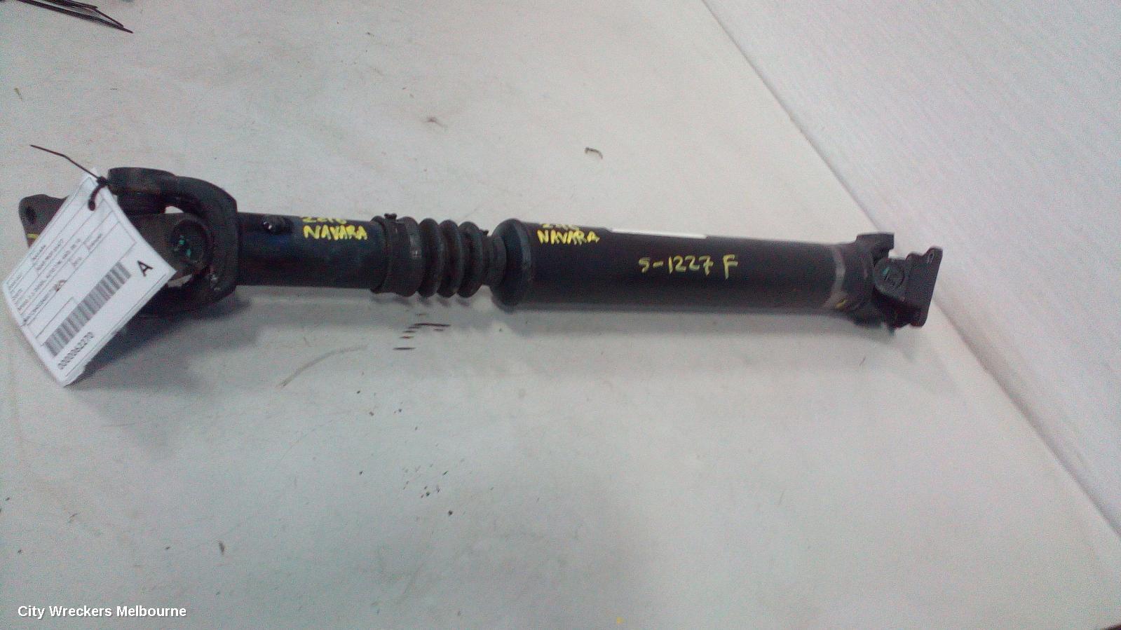 NISSAN NAVARA REAR DRIVE SHAFT, NP300, 2.3, DIESEL, AUTO T/M, 4WD, 05/2015 ONWARDS - Image 2