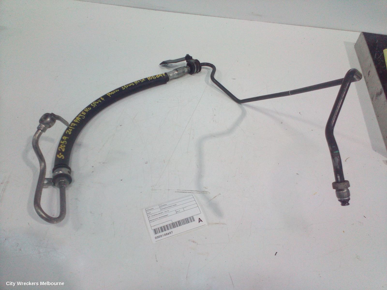 MITSUBISHI PAJERO POWER STEER HOSE, QE, DIESEL, 2.4, HIGH PRESSURE LINE, PAJERO SPORT, 10/2015 ONWARDS - Image 1