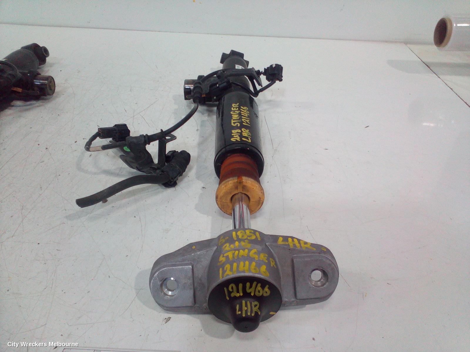 KIA STINGER SHOCK ABSORBER, LH REAR, ELECTRIC ADJUST TYPE, CK, 06/2017 - 04/2023 - Image 1