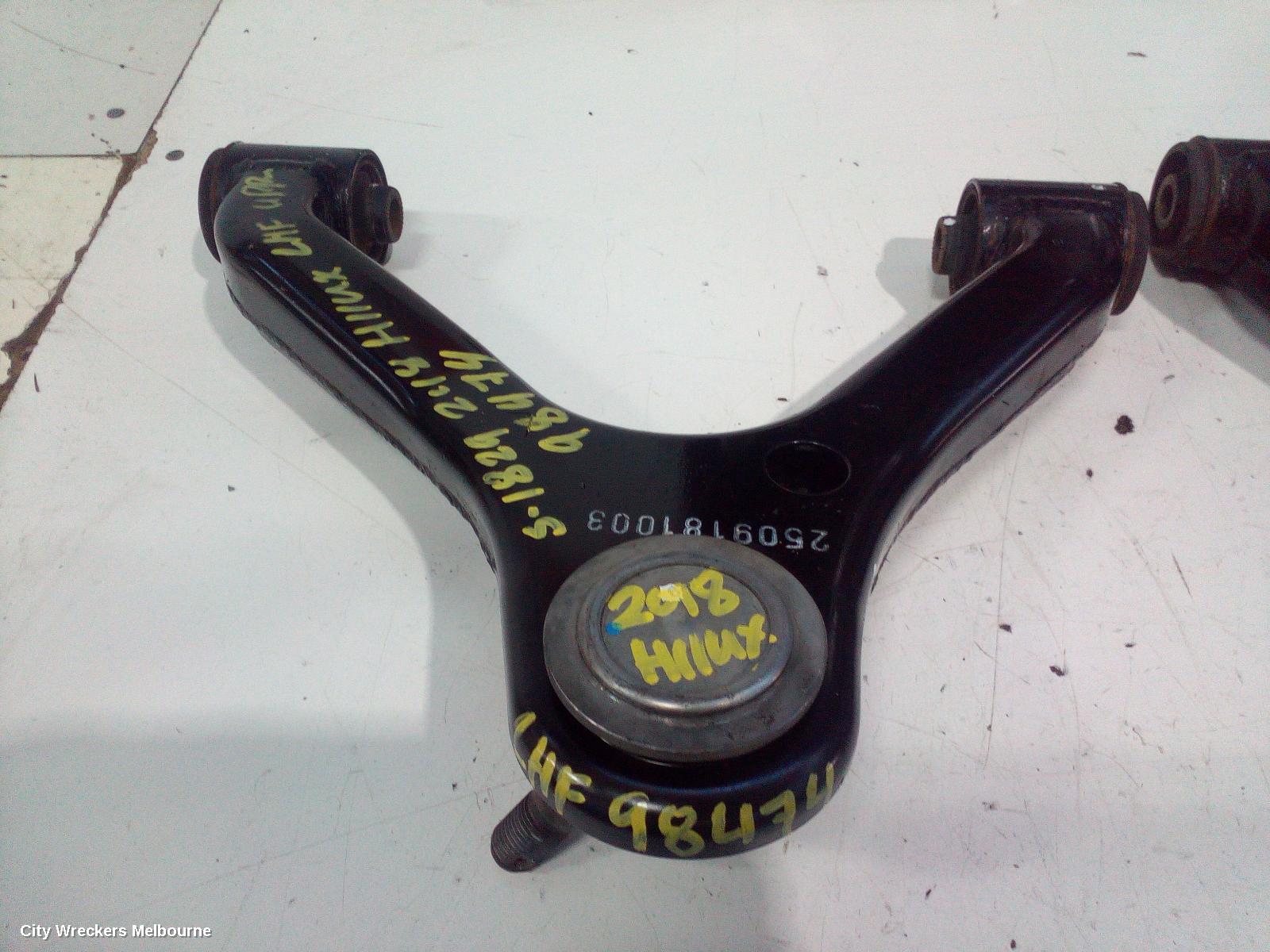 TOYOTA HILUX LEFT FRONT UPPER CONTROL ARM, 2WD LOW RIDE, 03/2005 ONWARDS - Image 2