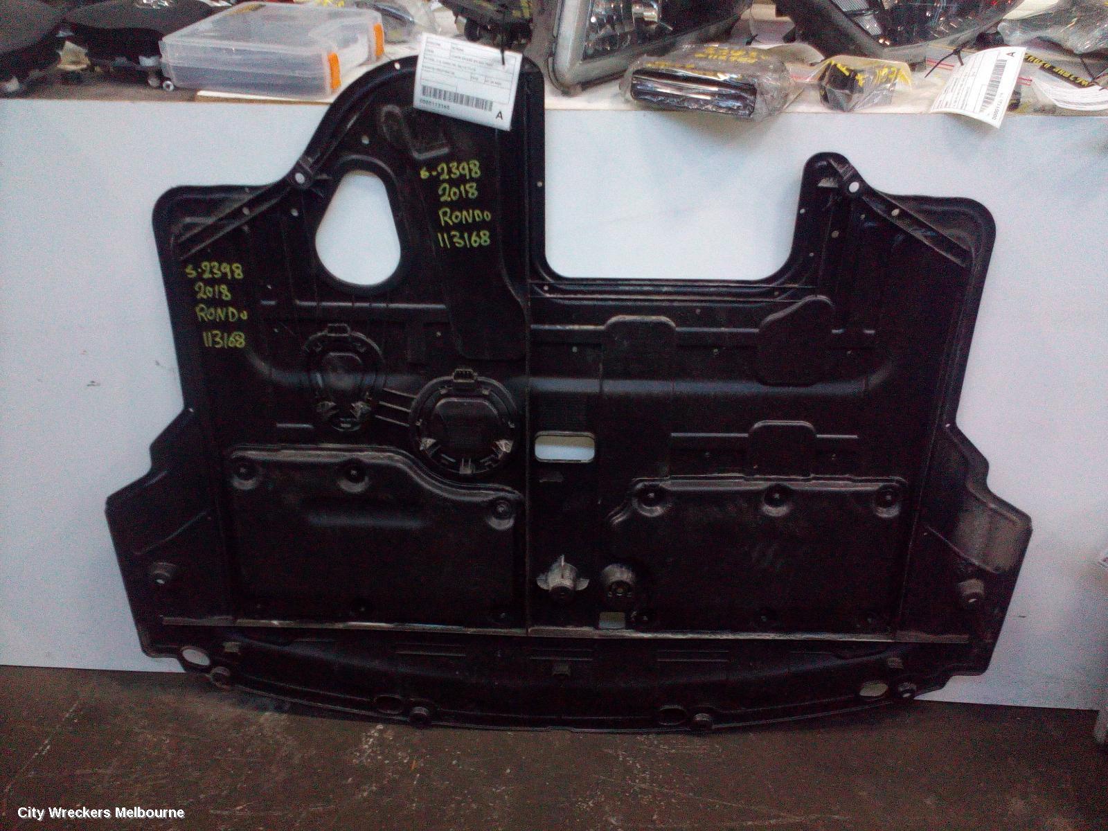 KIA RONDO LOWER ENGINE SPLASH TRAY, PETROL, 2.0, G4NC, RP, 06/2013 - 12/2018 - Image 1