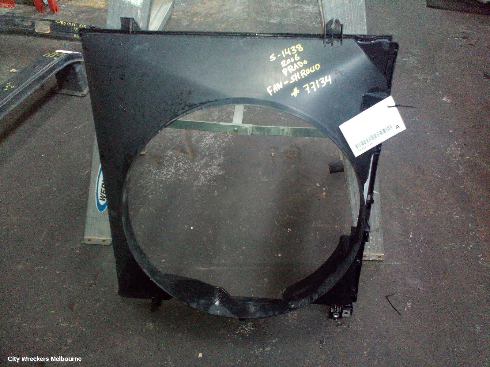 TOYOTA PRADO FAN SHROUD, 3.0, 1KZ-TE, DIESEL, 120 SERIES, 02/2003 - 10/2006 - Image 2