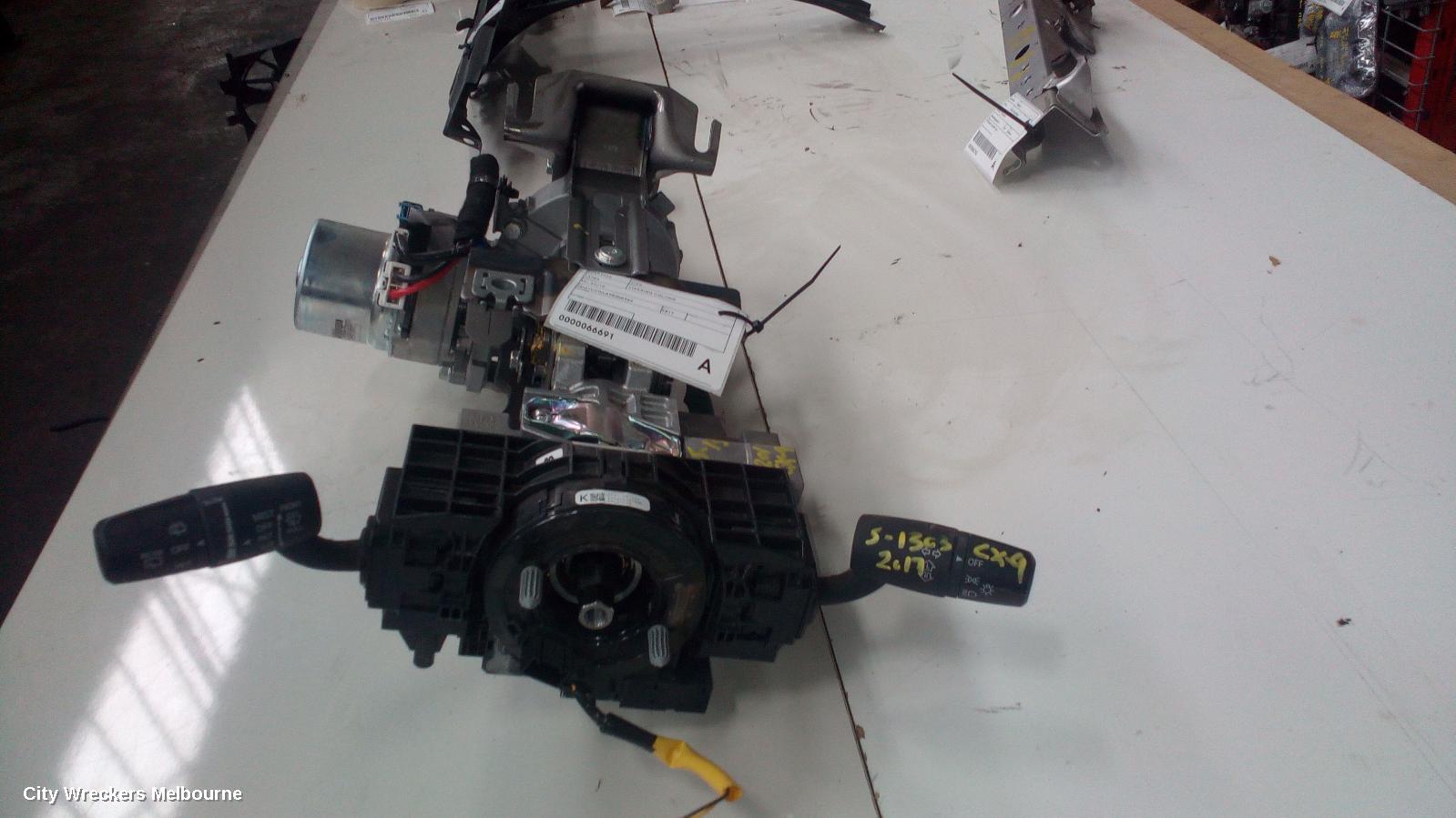 MAZDA CX9 STEERING COLUMN, TC, ELECTRONIC ASSIST TYPE, 07/2016 ONWARDS - Image 3