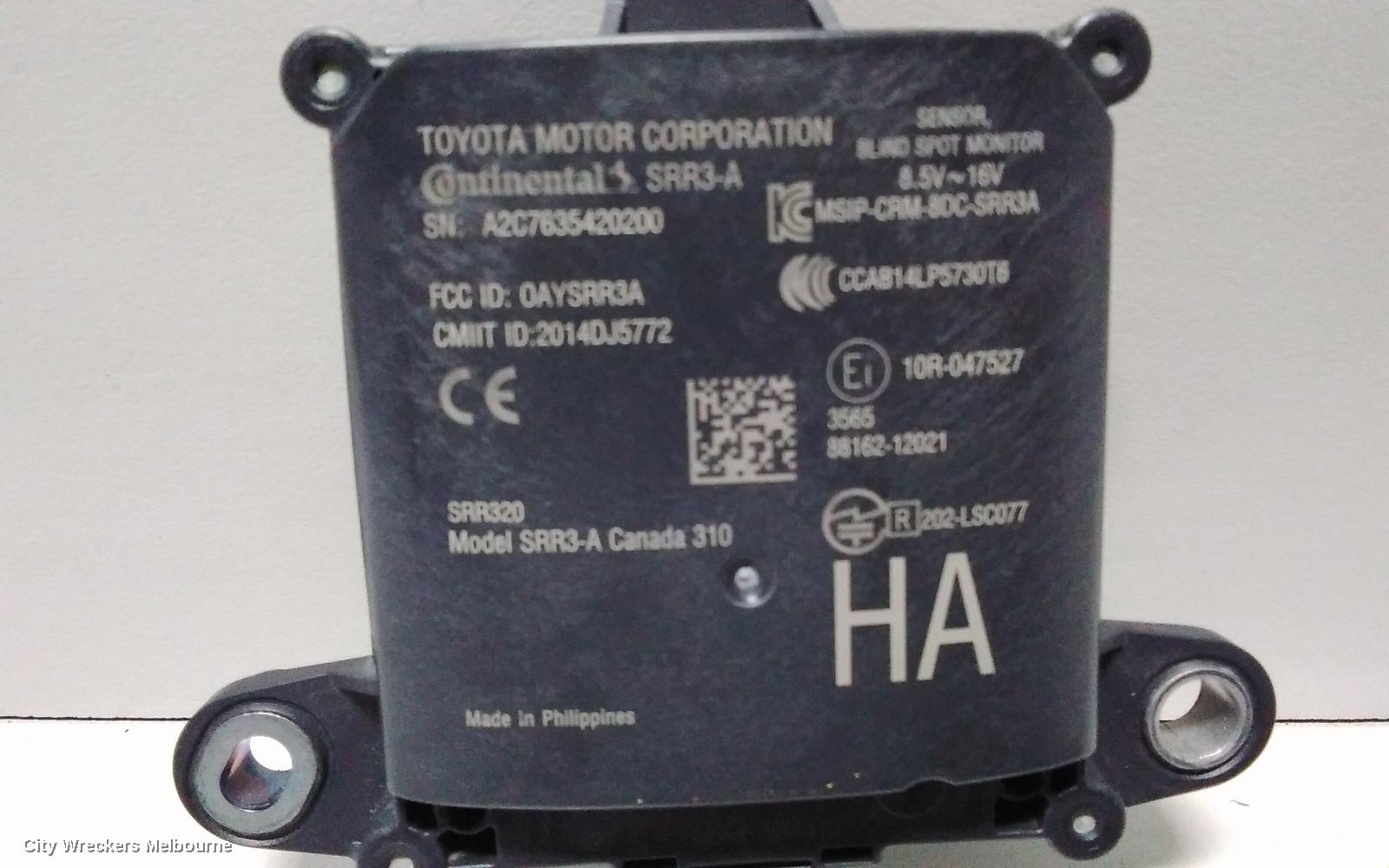 TOYOTA COROLLA, E210, 07/2018 ONWARDS, RHR  BLIND SPOT MODUEL : 71792 - Image 3