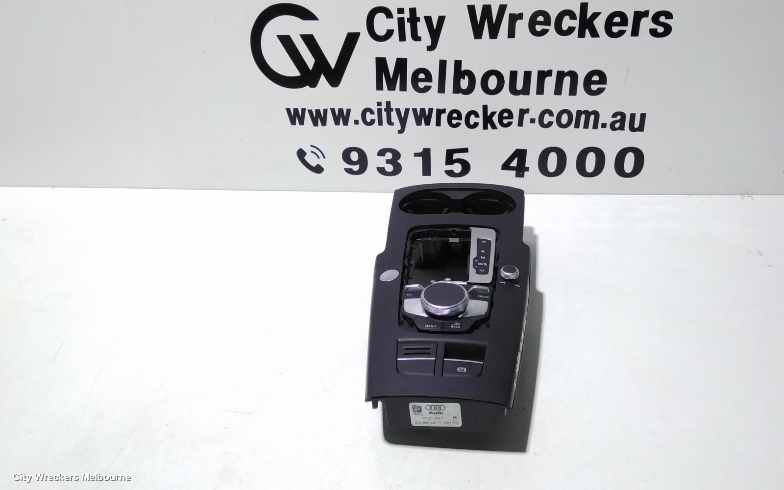 AUDI A3 RADIO/CD/DVD/SAT/TV, MMI CONTROLS, W/ MIB HIGH, W/ START BUTTON TYPE, 8V, 05/2013 - 10/2020 - Image 1