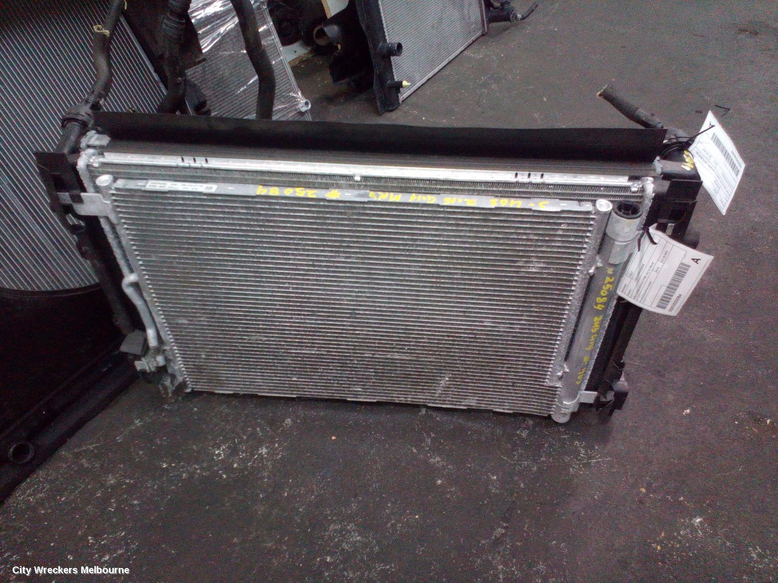 VOLKSWAGEN GOLF RADIATOR, PRIMARY RADIATOR (CLOSEST TO ENGINE), AUTO/MANUAL, 1.4, PETROL, GEN 7, 03/2013 - 08/2020 - Image 3