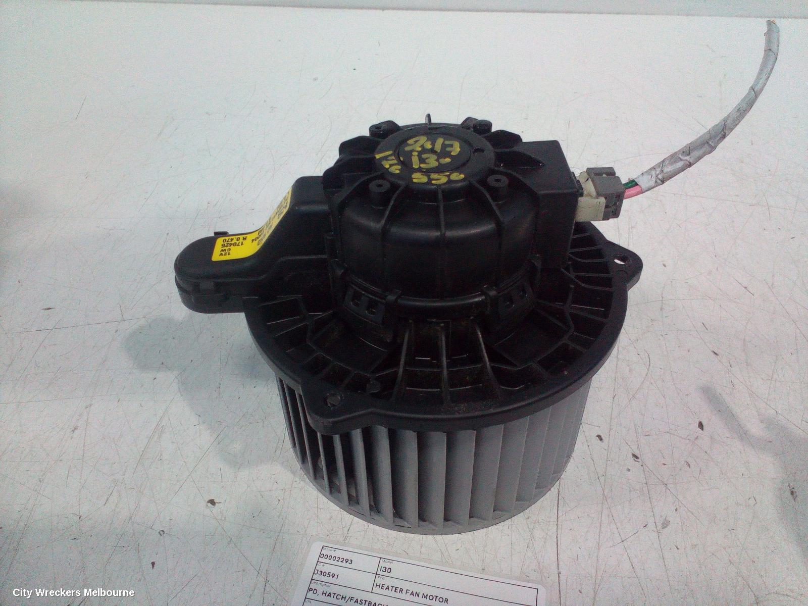 HYUNDAI I30 HEATER FAN MOTOR, PD, HATCH/FASTBACK, 03/2017 ONWARDS - Image 1