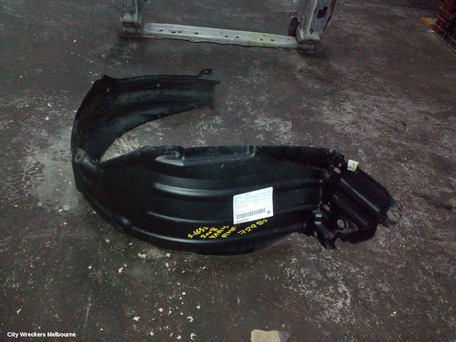 TOYOTA YARIS RIGHT GUARD LINER, NCP9#, SEDAN, 03/2006 - 06/2016 (AUS ONLY) - Image 2