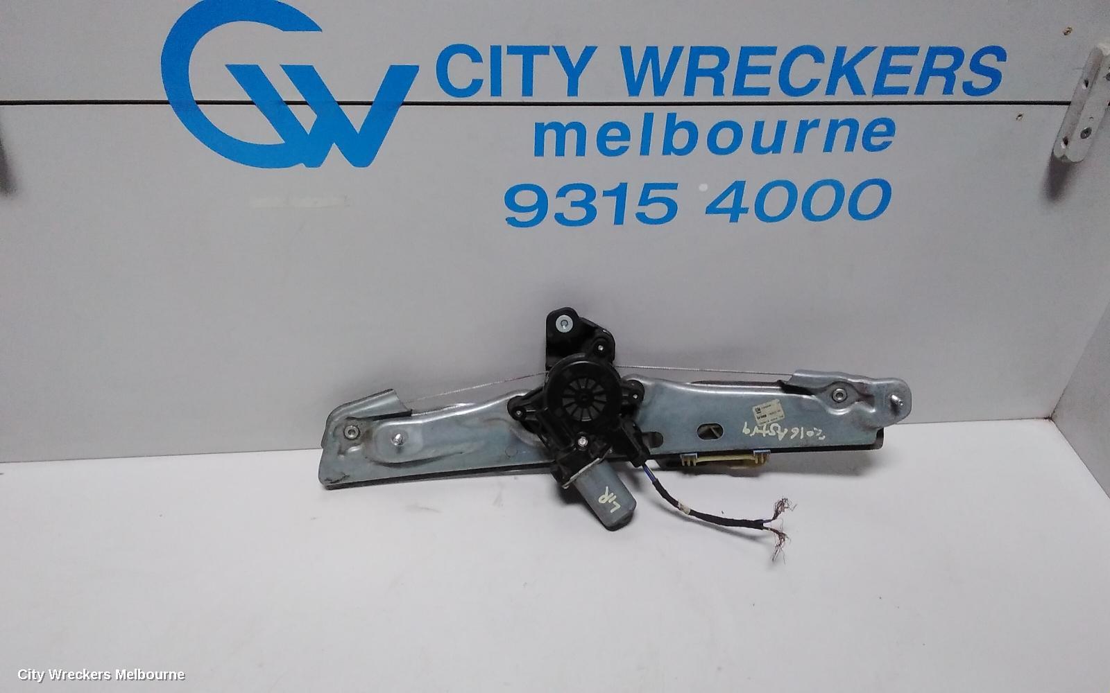 HOLDEN ASTRA LEFT REAR WND REG/MOTOR, BK, 5DR HATCH, 09/2016 ONWARDS - Image 1