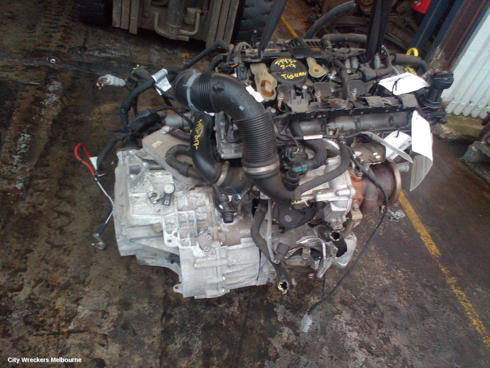VOLKSWAGEN TIGUAN TRANS/GEARBOX, AUTO, AWD, PETROL, 2.0, 7 SPEED, NO TRANSFER CASE, 5NA, TAH CODE, 06/2016 ONWARDS - Image 2
