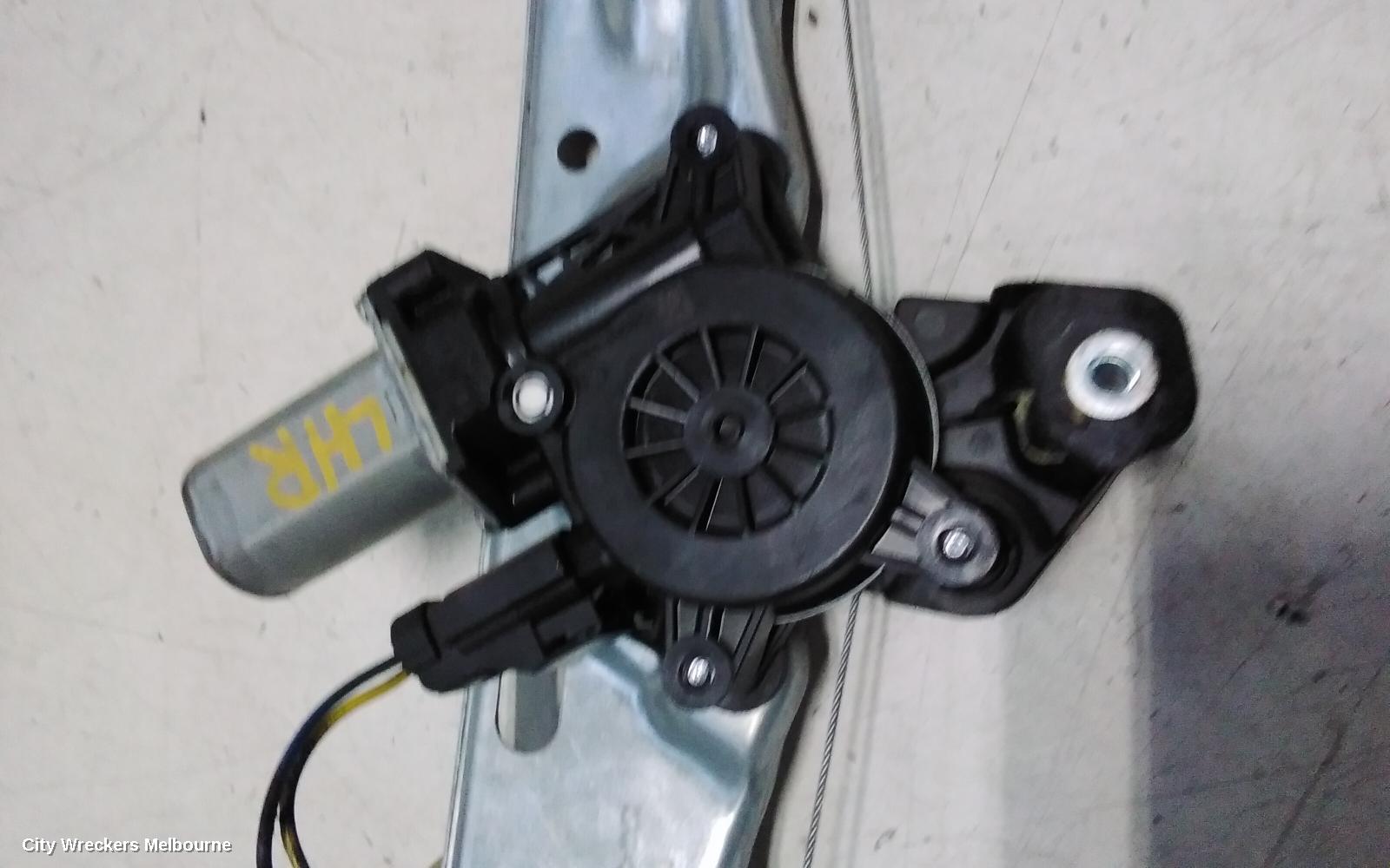 HOLDEN ASTRA LEFT REAR WND REG/MOTOR, BK, DOOR REG ASSY (REG AND MOTOR), 5DR HATCH, 09/2016 - 12/2020 - Image 2
