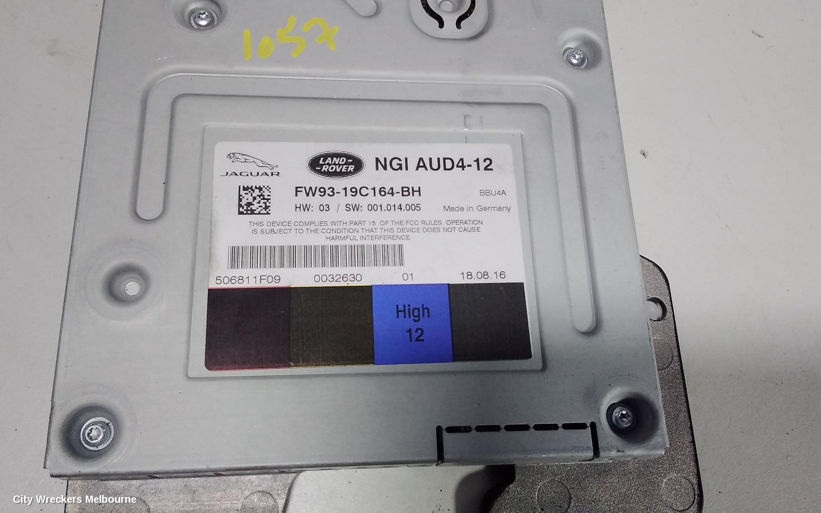 LAND ROVER RANGEROVER EVOQUE RADIO/CD/DVD/SAT/TV, AMPLIFIER, L538, 11/2011 - 01/2019 - Image 2