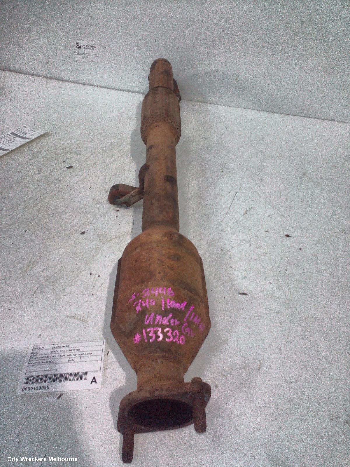 HYUNDAI ILOAD/IMAX CATALYTIC CONVERTER, UNDER CAR-CAT TYPE, 2.4, PETROL, TQ, 11/2007 - 05/2018 - Image 1