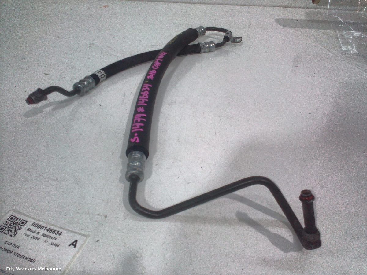 HOLDEN CAPTIVA POWER STEER HOSE, CG SERIES 2, PETROL, 3.0, HIGH PRESSURE LINE, 03/2011 - 06/2018 - Image 1