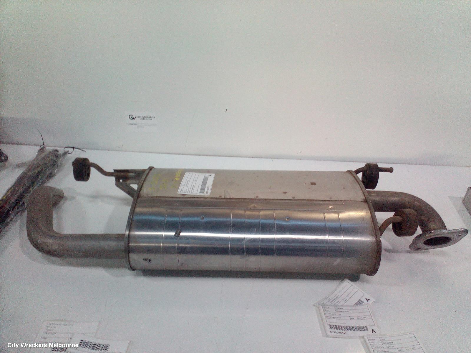 SUBARU XV EXHAUST SYSTEM, G5X, 03/2017 - 06/2023 - Image 1